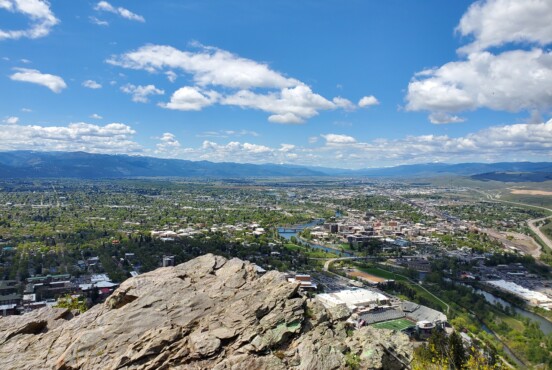 Missoula from Mt. Sentinel