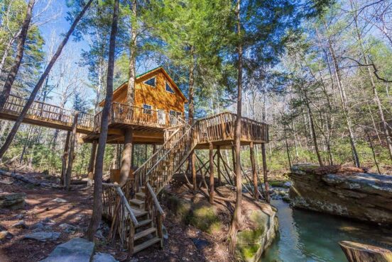 Dreamlike Treehouses in Tennessee